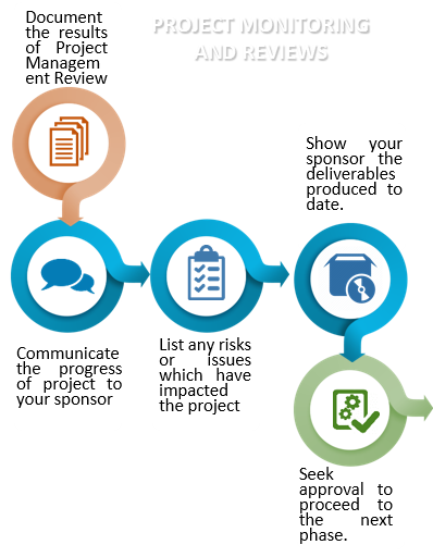 Project monitoring and reviews